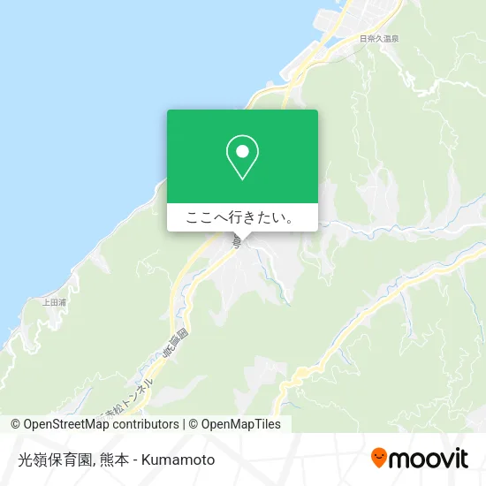 光嶺保育園地図
