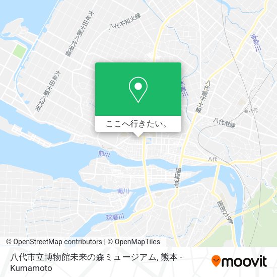 八代市立博物館未来の森ミュージアム地図