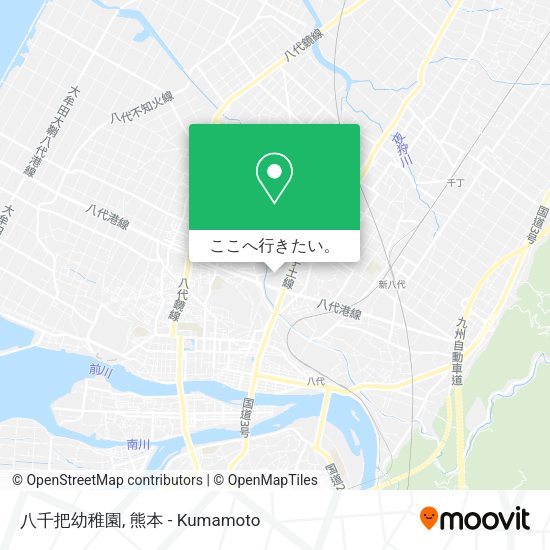 八千把幼稚園地図