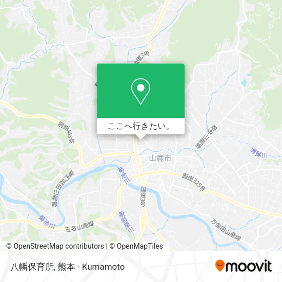 八幡保育所地図
