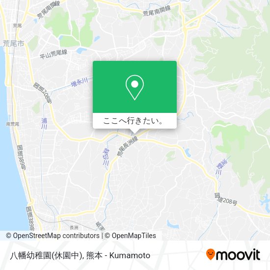 八幡幼稚園(休園中)地図