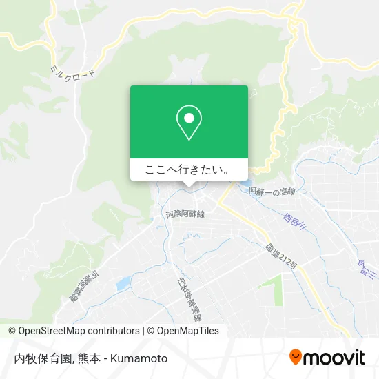 内牧保育園地図