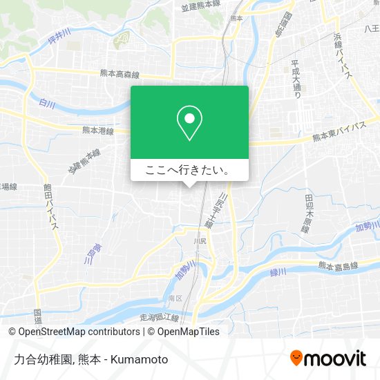 力合幼稚園地図