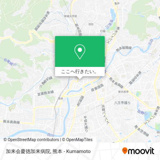 加来会慶徳加来病院地図