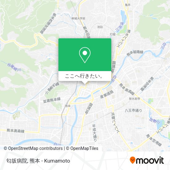 匂坂病院地図