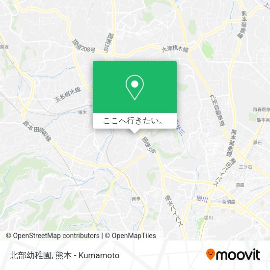北部幼稚園地図