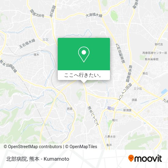 北部病院地図