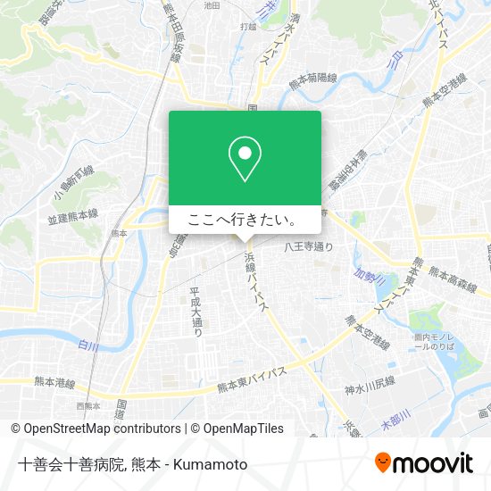 十善会十善病院地図