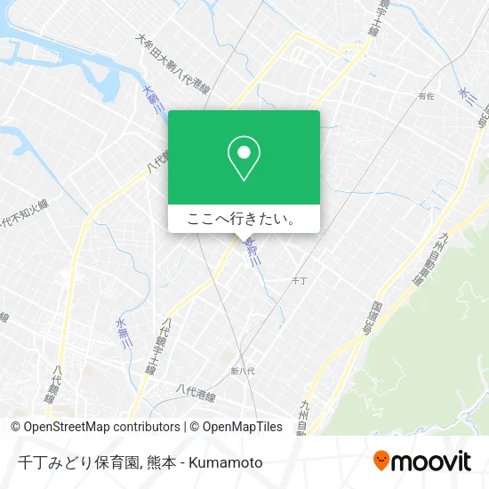 千丁みどり保育園地図