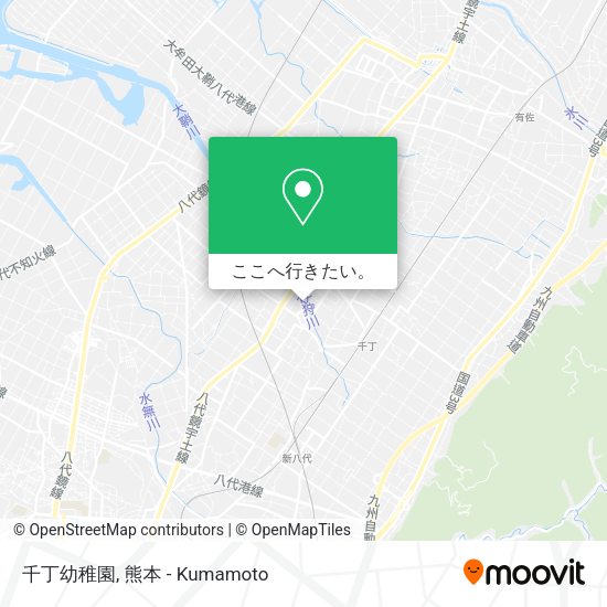 千丁幼稚園地図