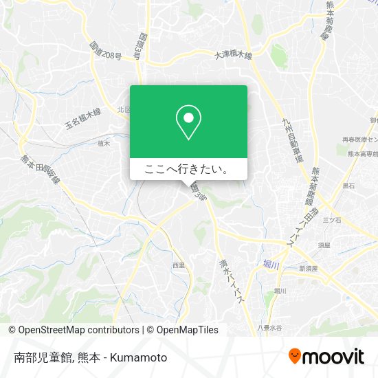 南部児童館地図