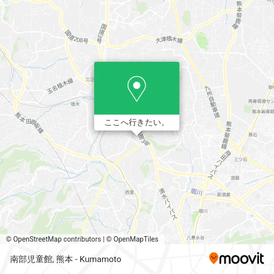 南部児童館地図
