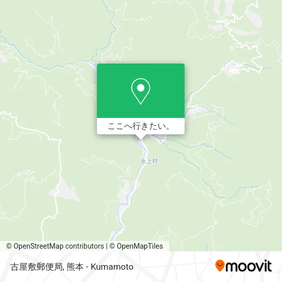 古屋敷郵便局地図
