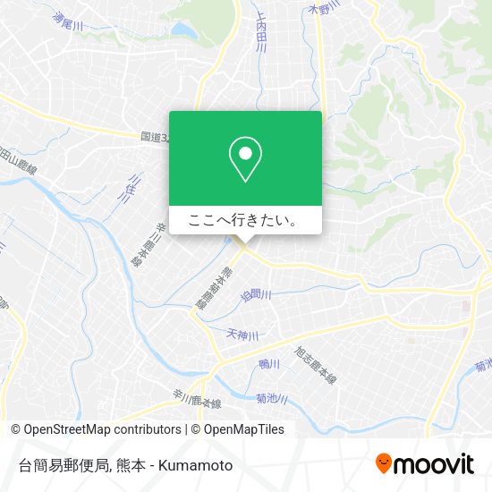 台簡易郵便局地図