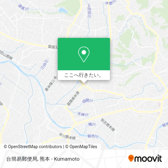 台簡易郵便局地図