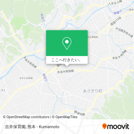 吉井保育園地図
