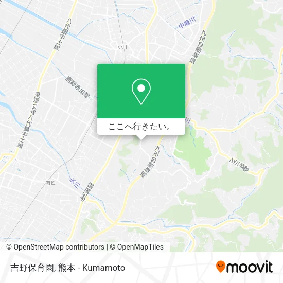 吉野保育園地図