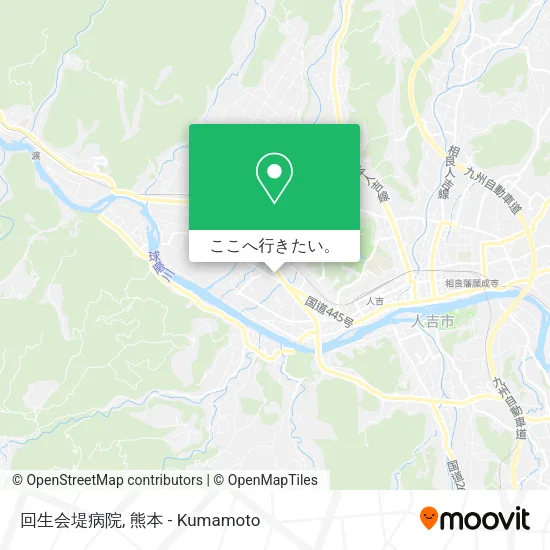 回生会堤病院地図