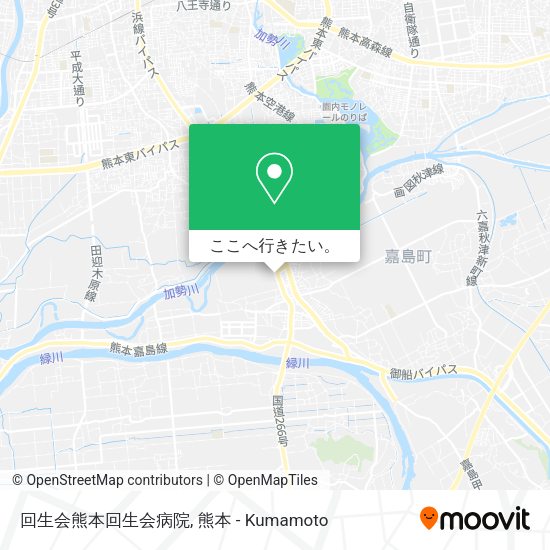 回生会熊本回生会病院地図