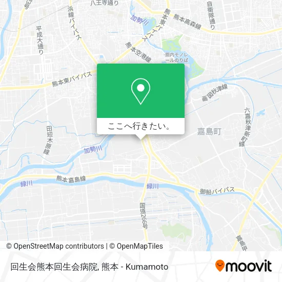 回生会熊本回生会病院地図