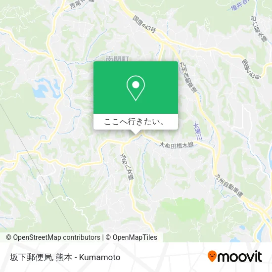 坂下郵便局地図