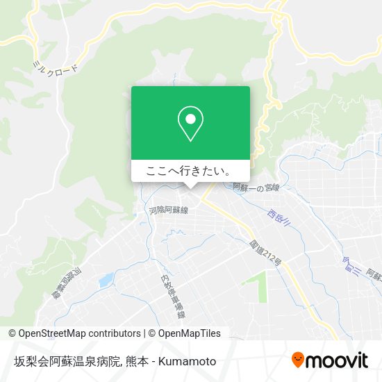坂梨会阿蘇温泉病院地図