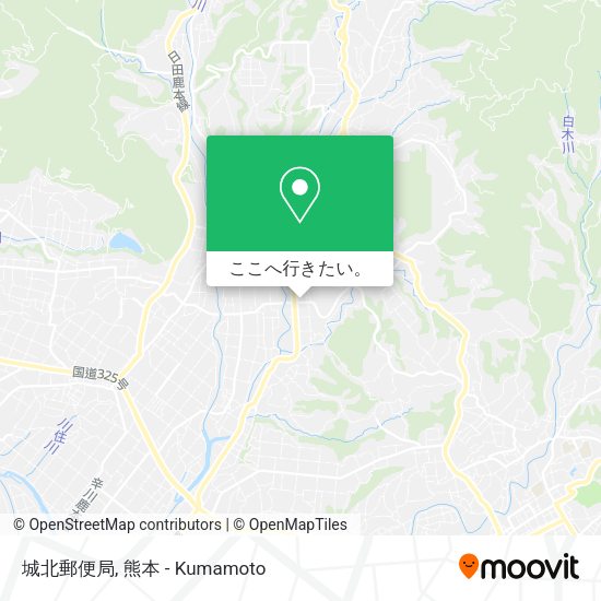 城北郵便局地図