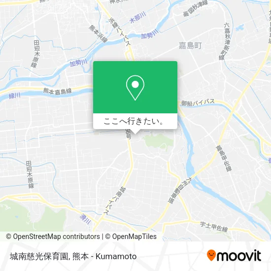 城南慈光保育園地図