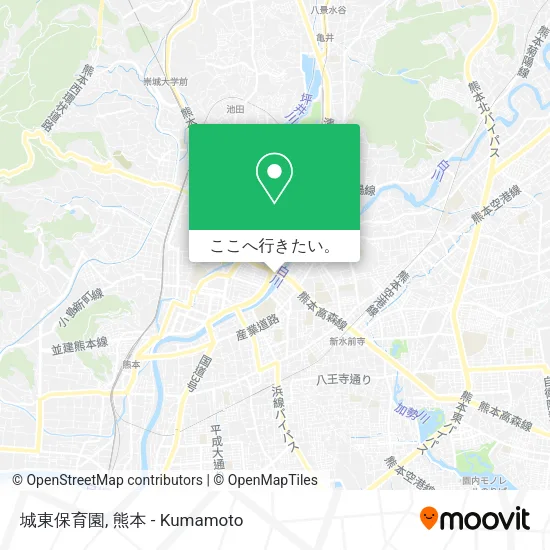 城東保育園地図