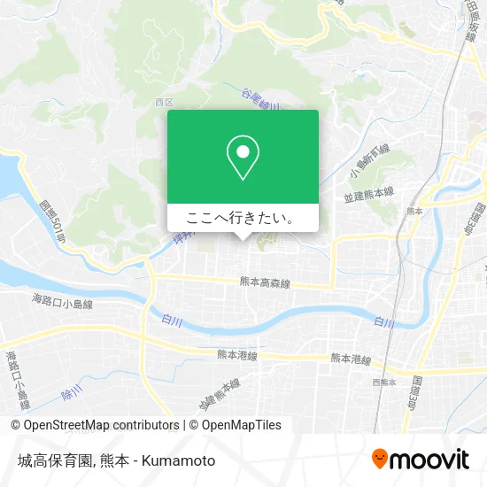 城高保育園地図
