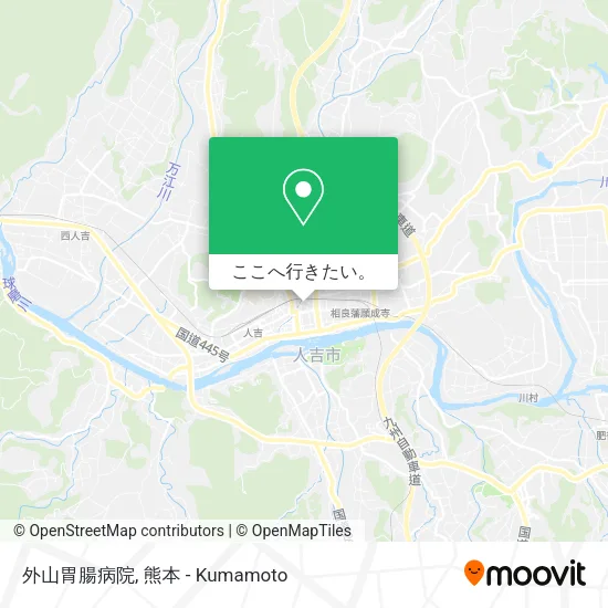 外山胃腸病院地図