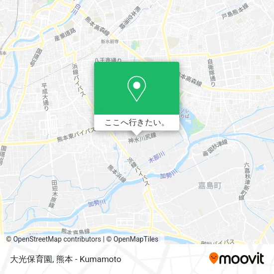 大光保育園地図