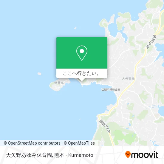 大矢野あゆみ保育園地図