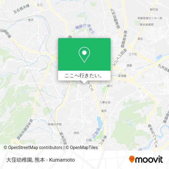 大窪幼稚園地図