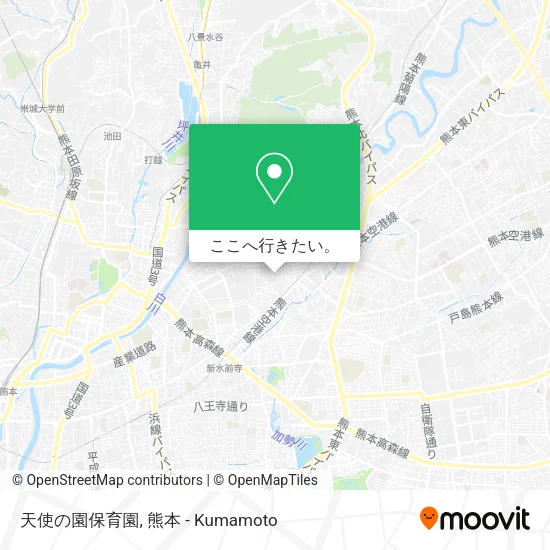 天使の園保育園地図