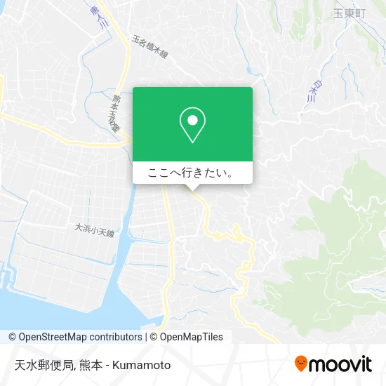 天水郵便局地図