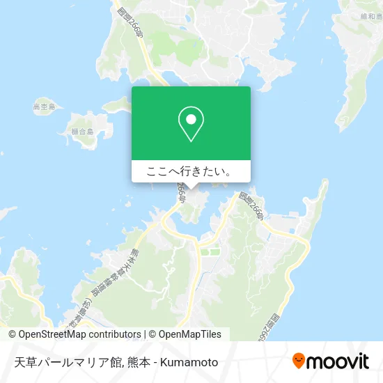 天草パールマリア館地図