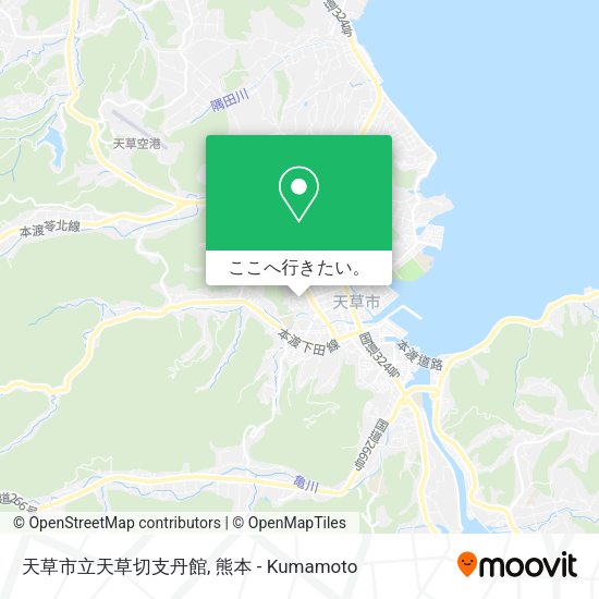 天草市立天草切支丹館地図