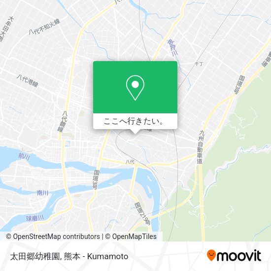 太田郷幼稚園地図