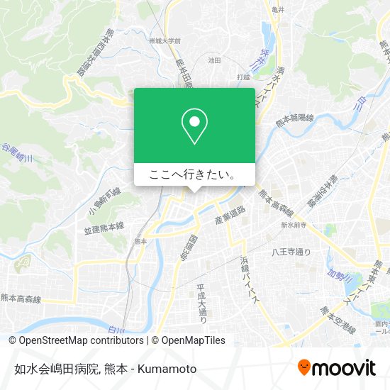 如水会嶋田病院地図