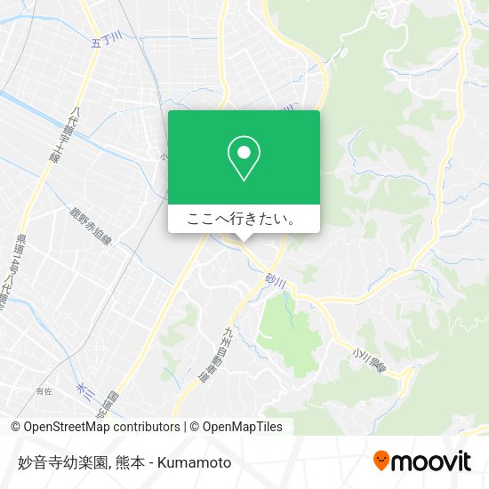 妙音寺幼楽園地図