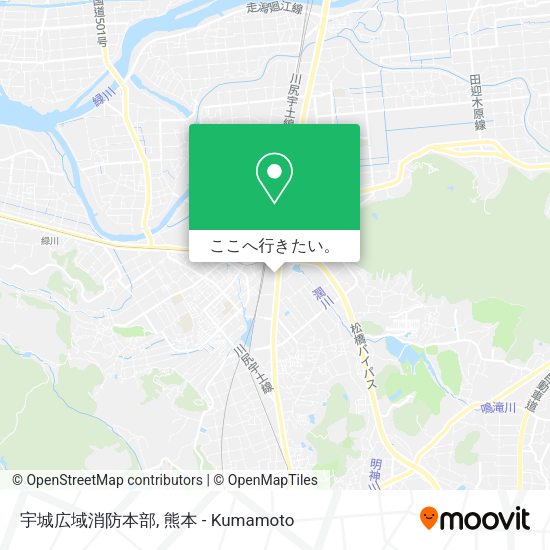 宇城広域消防本部地図