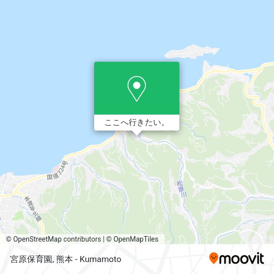 宮原保育園地図