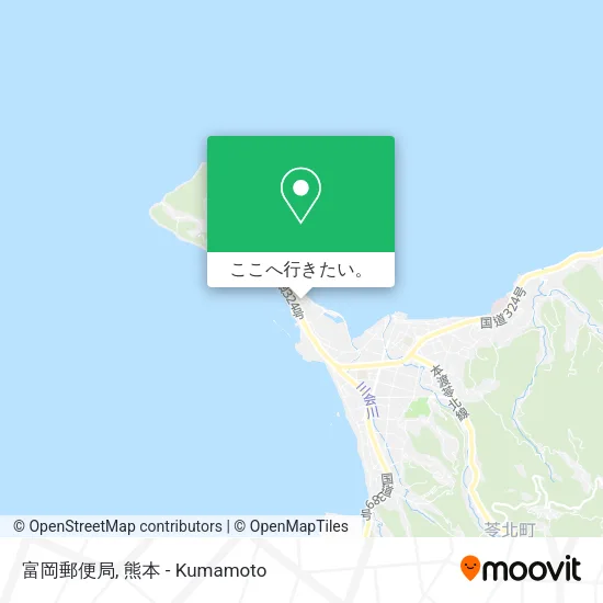 富岡郵便局地図