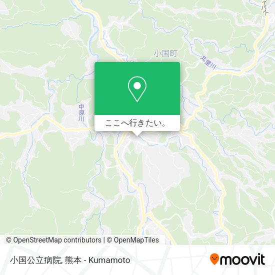 小国公立病院地図