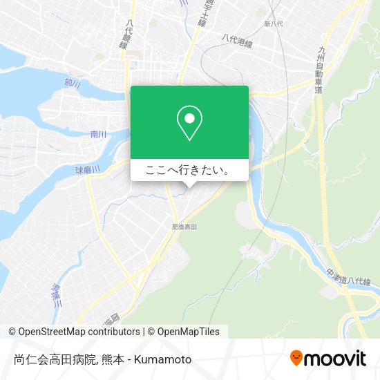 尚仁会高田病院地図