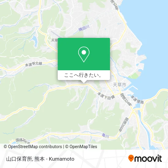 山口保育所地図
