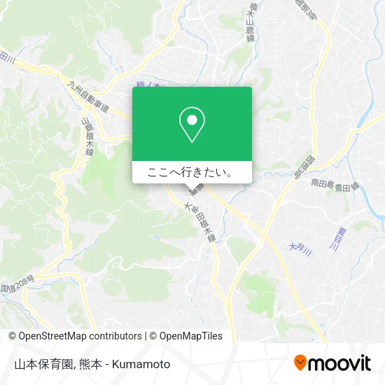 山本保育園地図