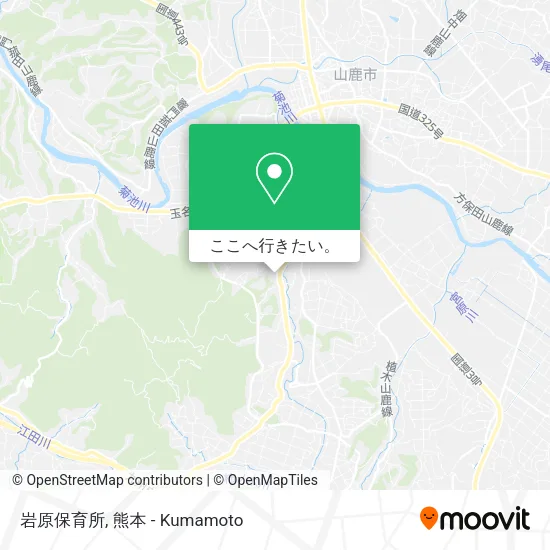 岩原保育所地図