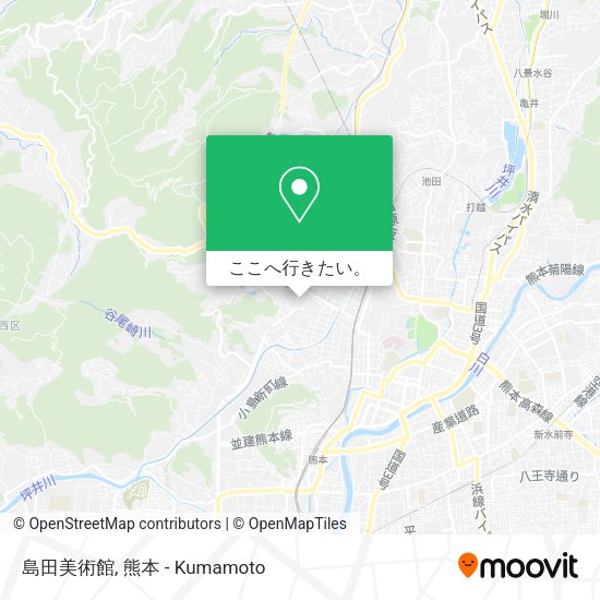 島田美術館地図
